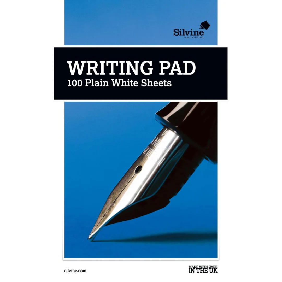 A5 Writing Pad 100 Plain Sheets