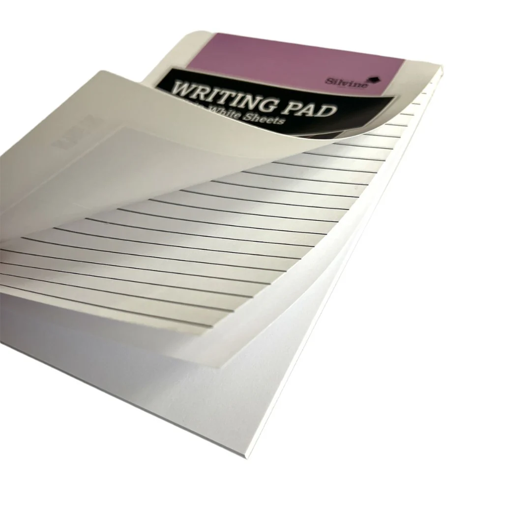 A5 Writing Pad 40 Plain Sheets by Silvine - Image 2
