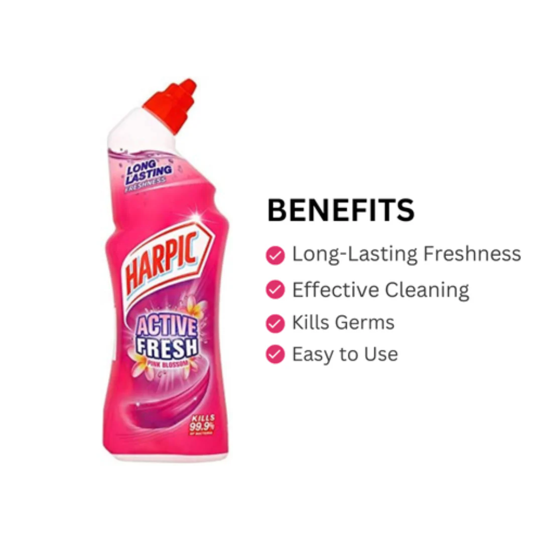 Active Fresh Pink 750ml by Harpic - Image 4