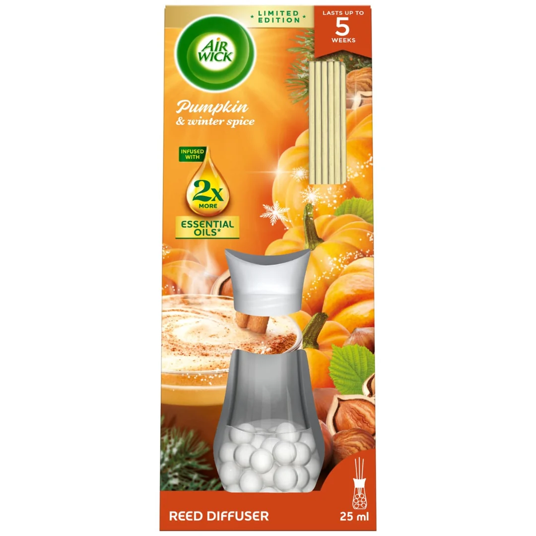 Air Wick Reed Diffuser Pumpkin & Winter Spice 25ml