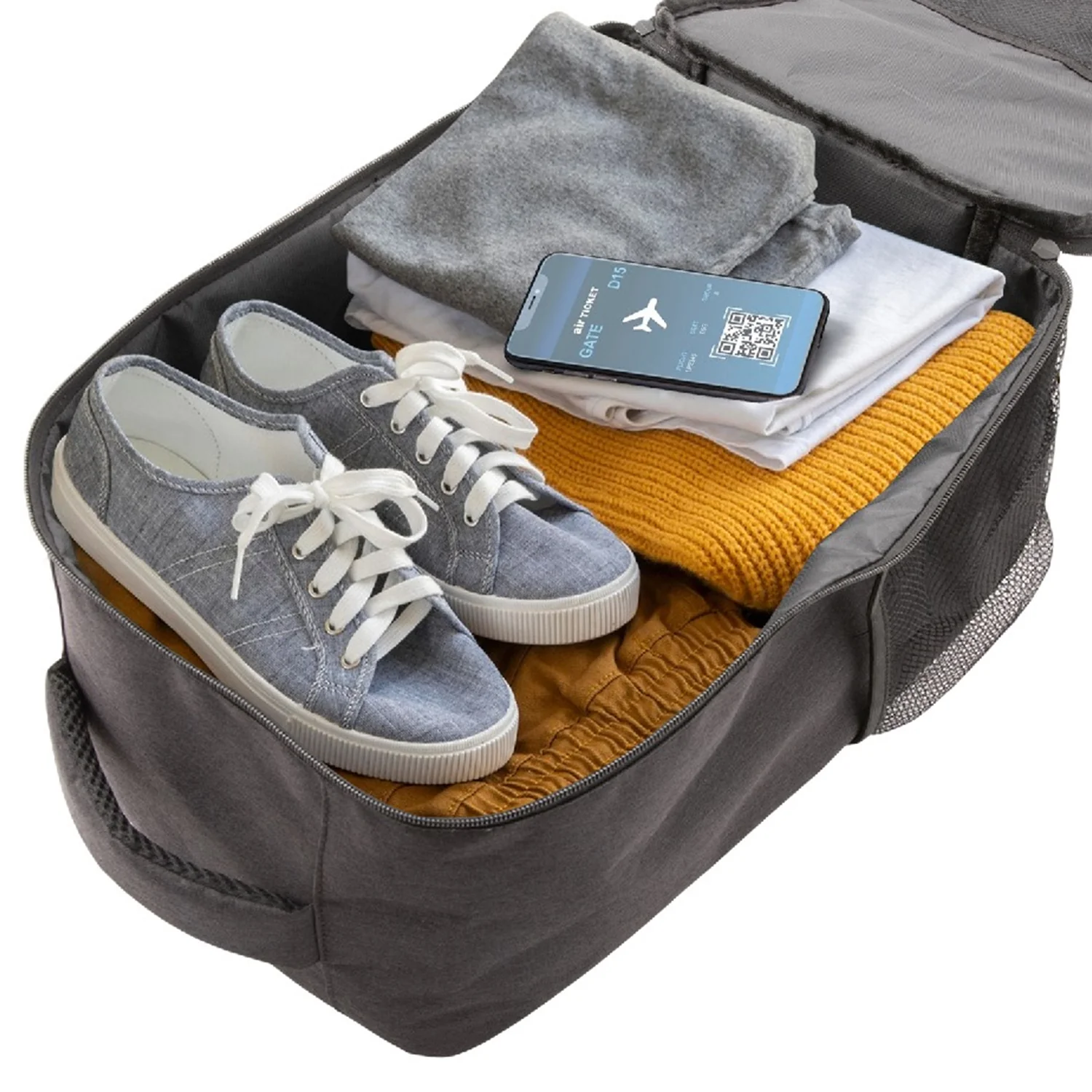 Airline Approved Underseat Cabin Backpack - Full Zip - Image 7