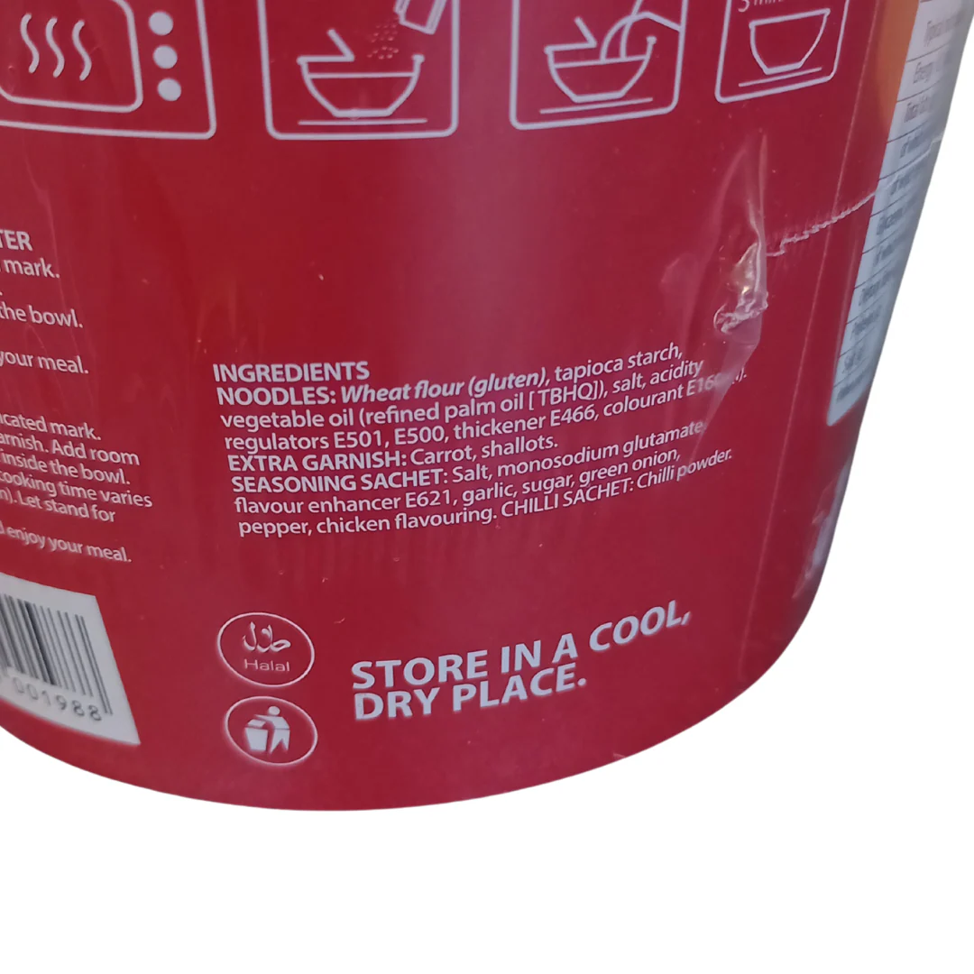 Apollo Cup Noodles Chicken 85g - Image 5