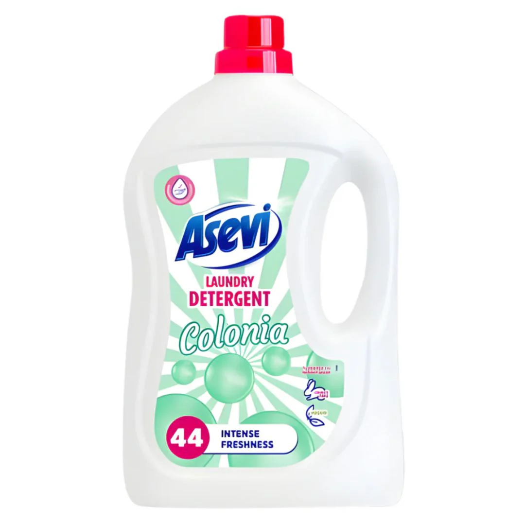 Asevi Colonia Laundry Detergent 44 Washes Intense Freshness