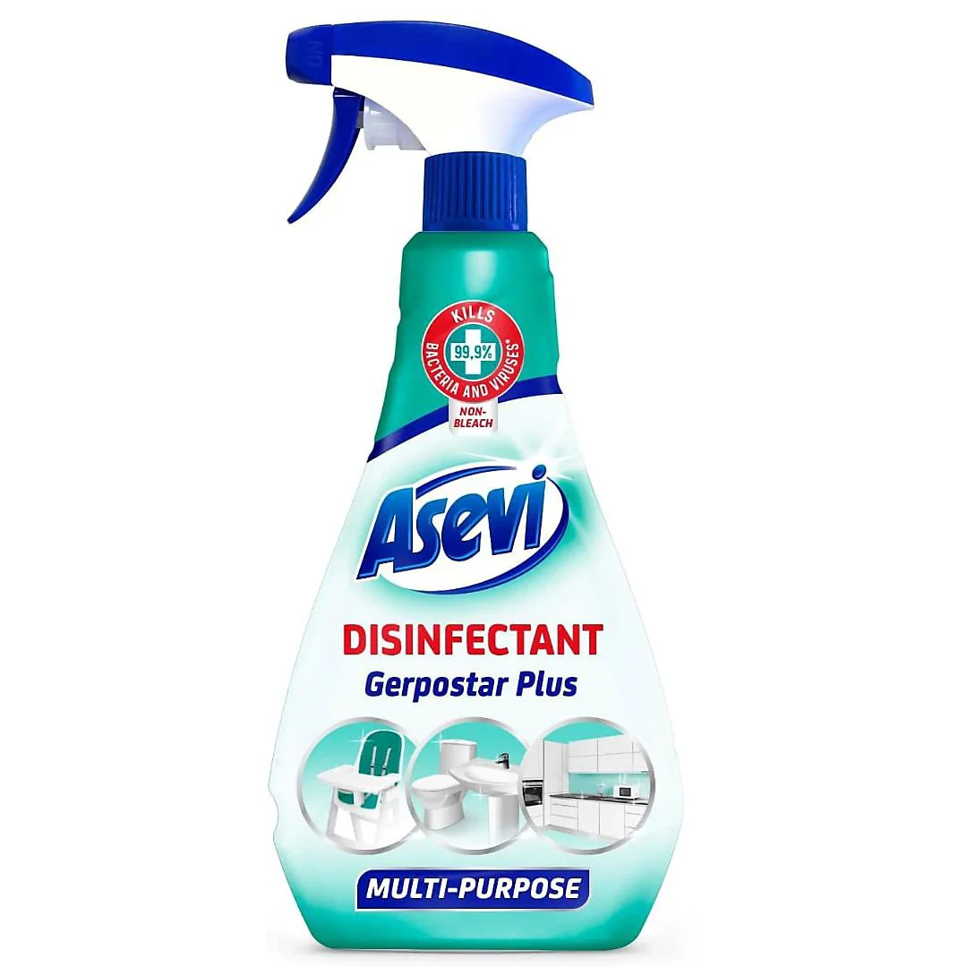 Asevi Gerpostar Plus Disinfectant Multi-Purpose Spray 750ML