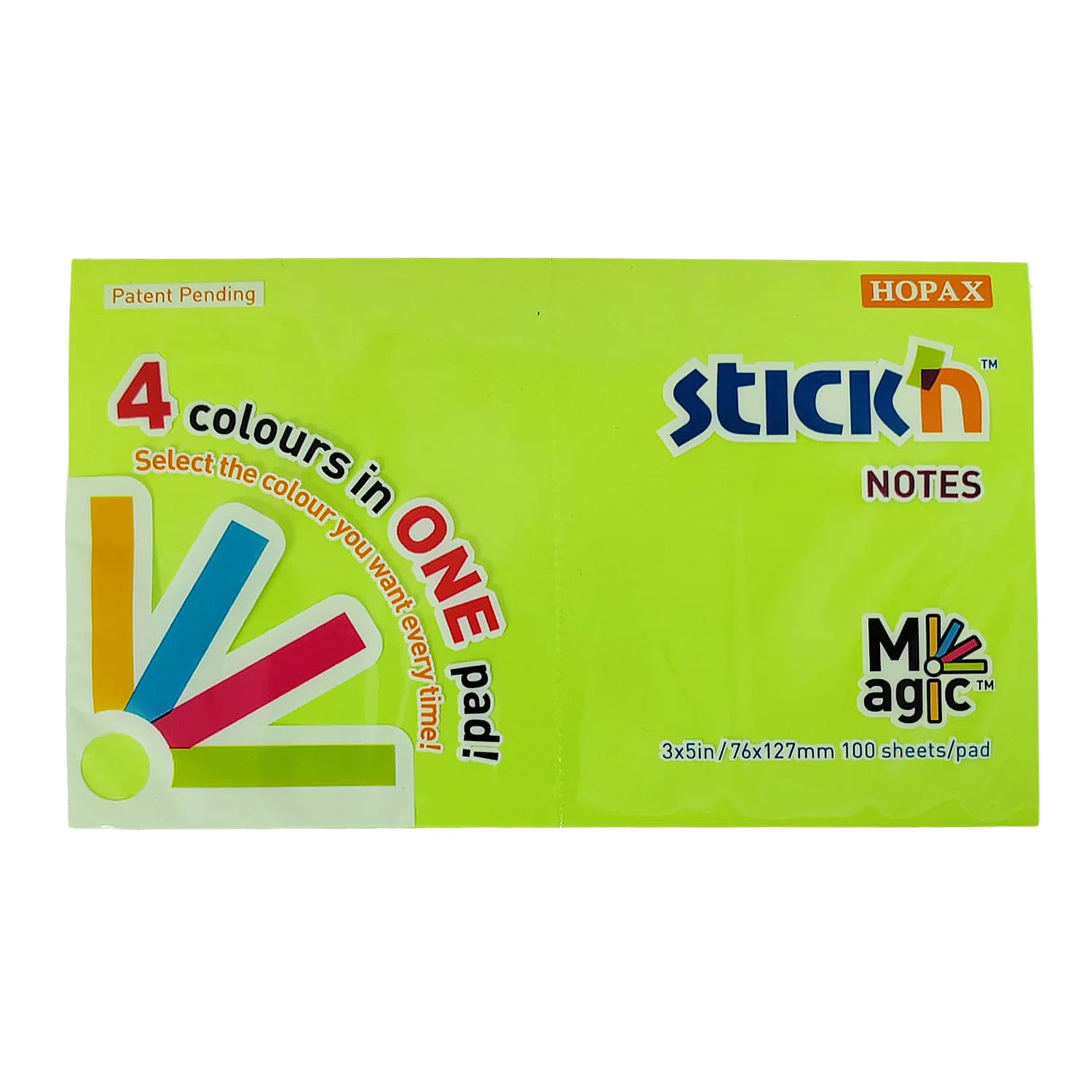 Assorted Magic Notes – 76mm x 127mm Sticky Note Pads