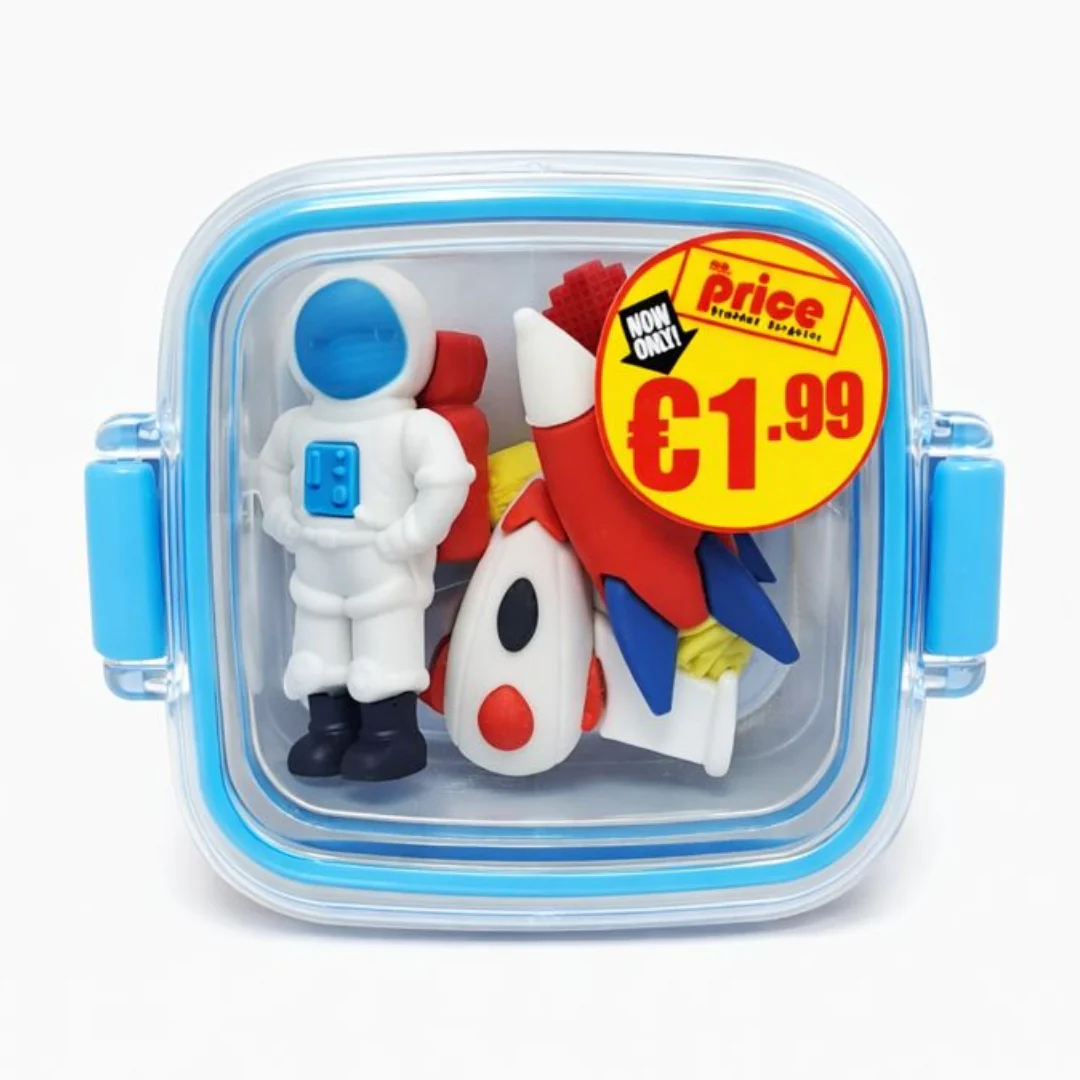 Astronaut Boy Eraser Set