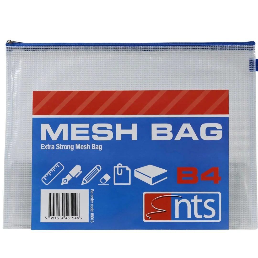 B4 Mesh Zipper Bag – Single