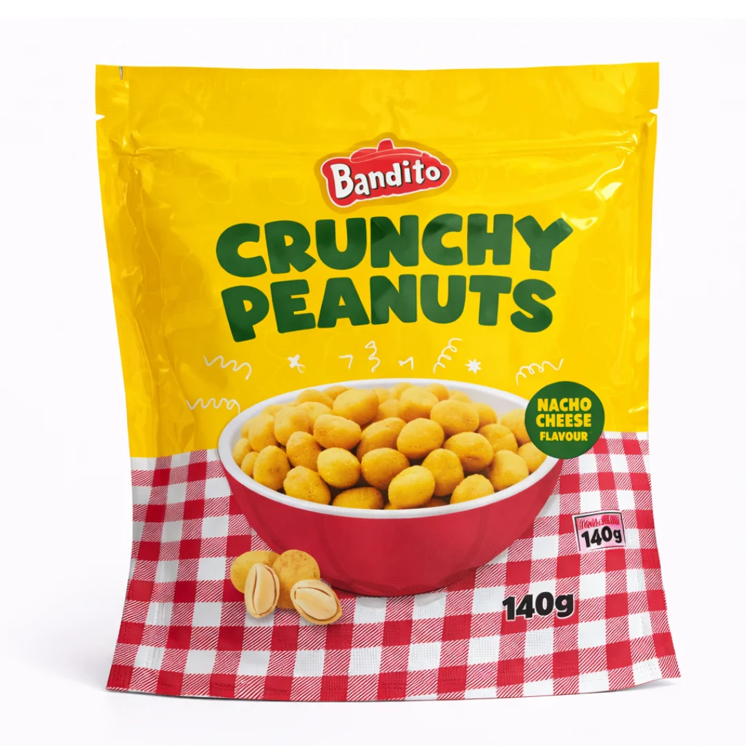 Bandito Crunchy Peanuts Nacho – 100g