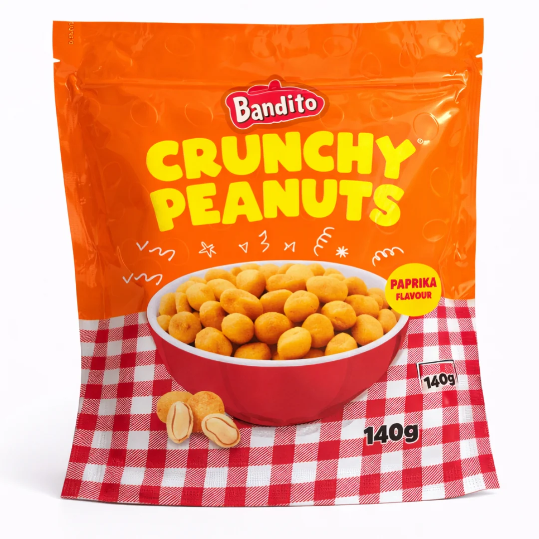 Bandito Crunchy Peanuts Paprika – 100g
