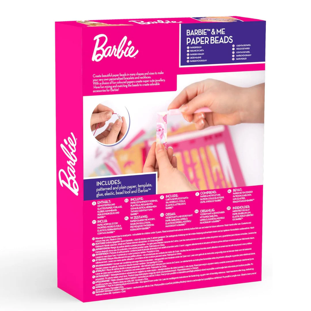Barbie & Me Paper Beads Craft Set - Image 2
