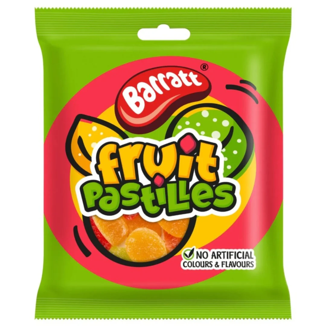 Barratt Fruit Pastilles 140g