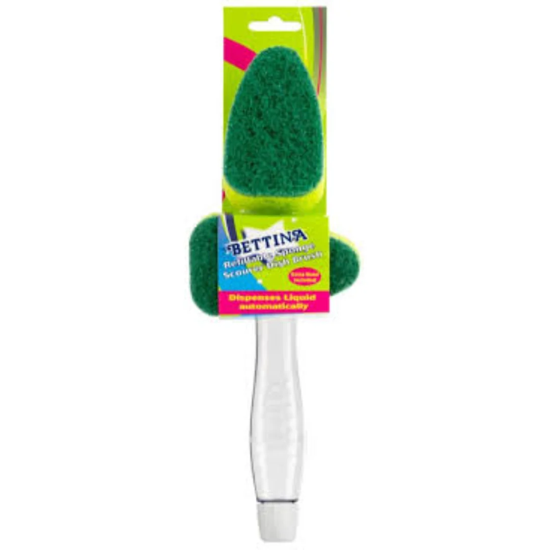 Bettina Refillable Dish Brush and Spare Head
