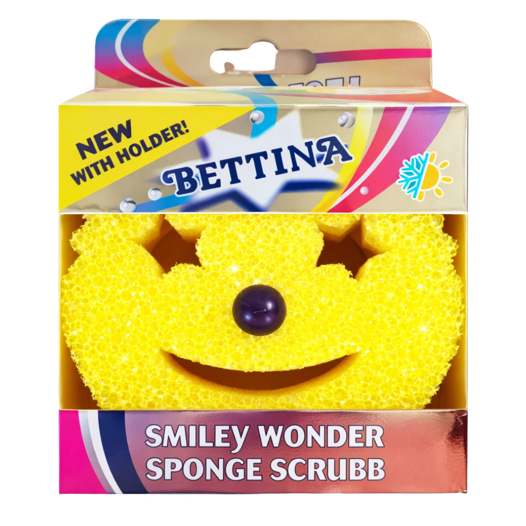 Bettina Smiley Wonder Scrub - Yellow