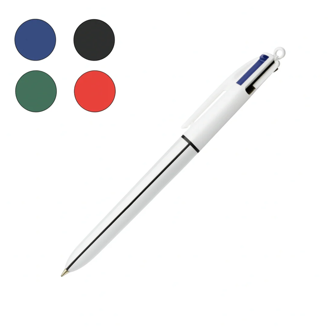 BIC 4 Colour Shine Ballpen Loose