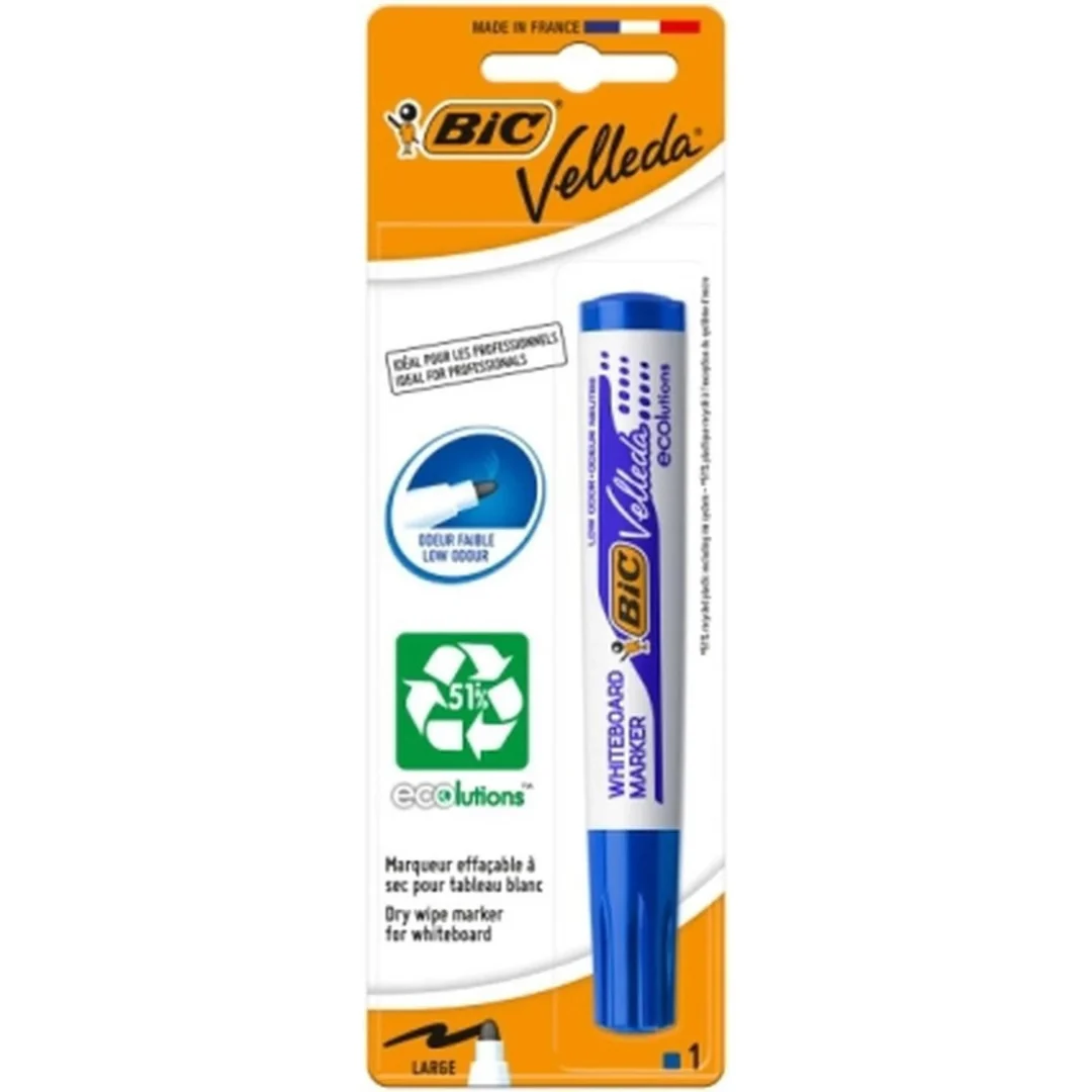 BIC Blue Whiteboard Marker – Bullet Tip