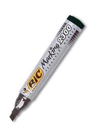 Bic Marking 2300 Black Permanent Marker Chisel Tip