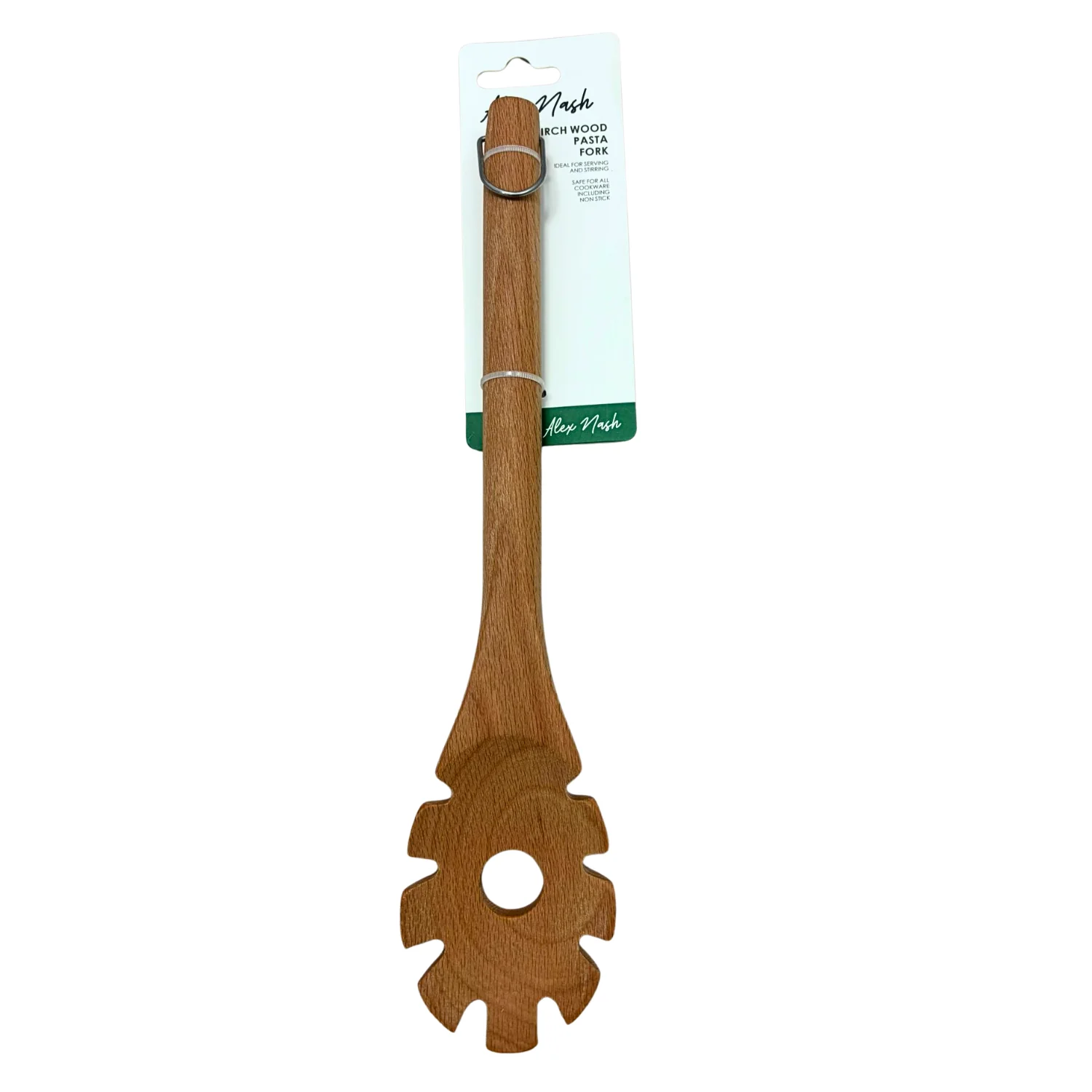 Birch Wood Pasta Server