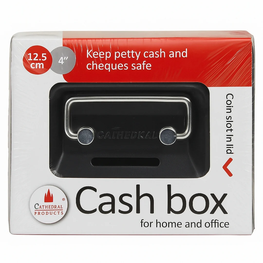 Black 4" Cash Box ( 12.5 cm )