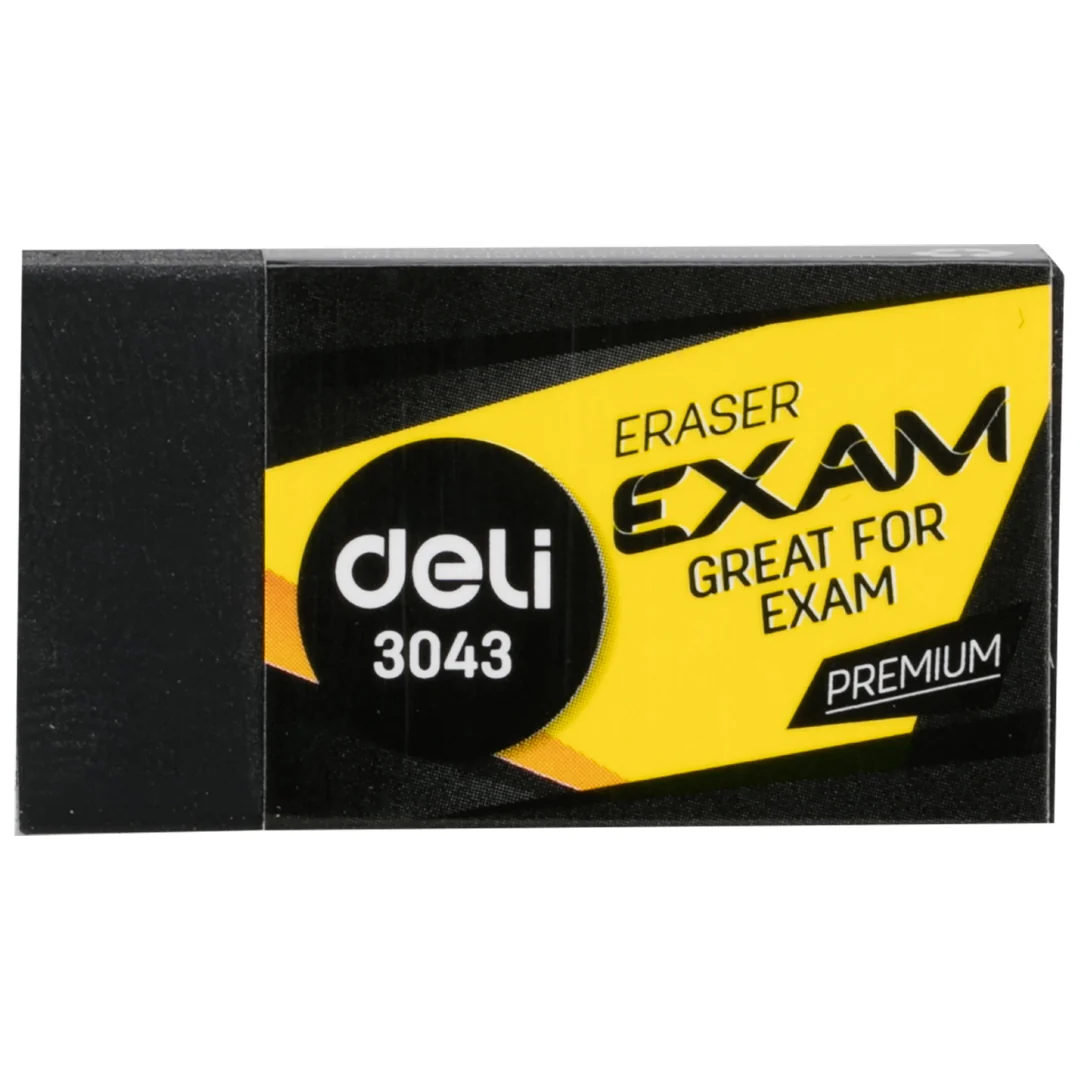 Black Exam Eraser 40×22×12mm