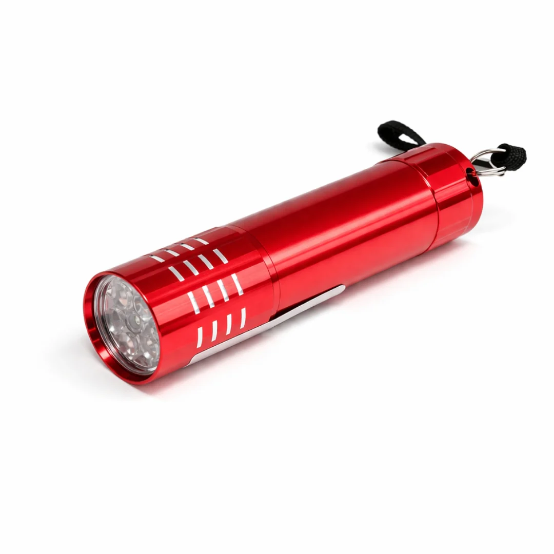 Red Mini Torch – 9 LED