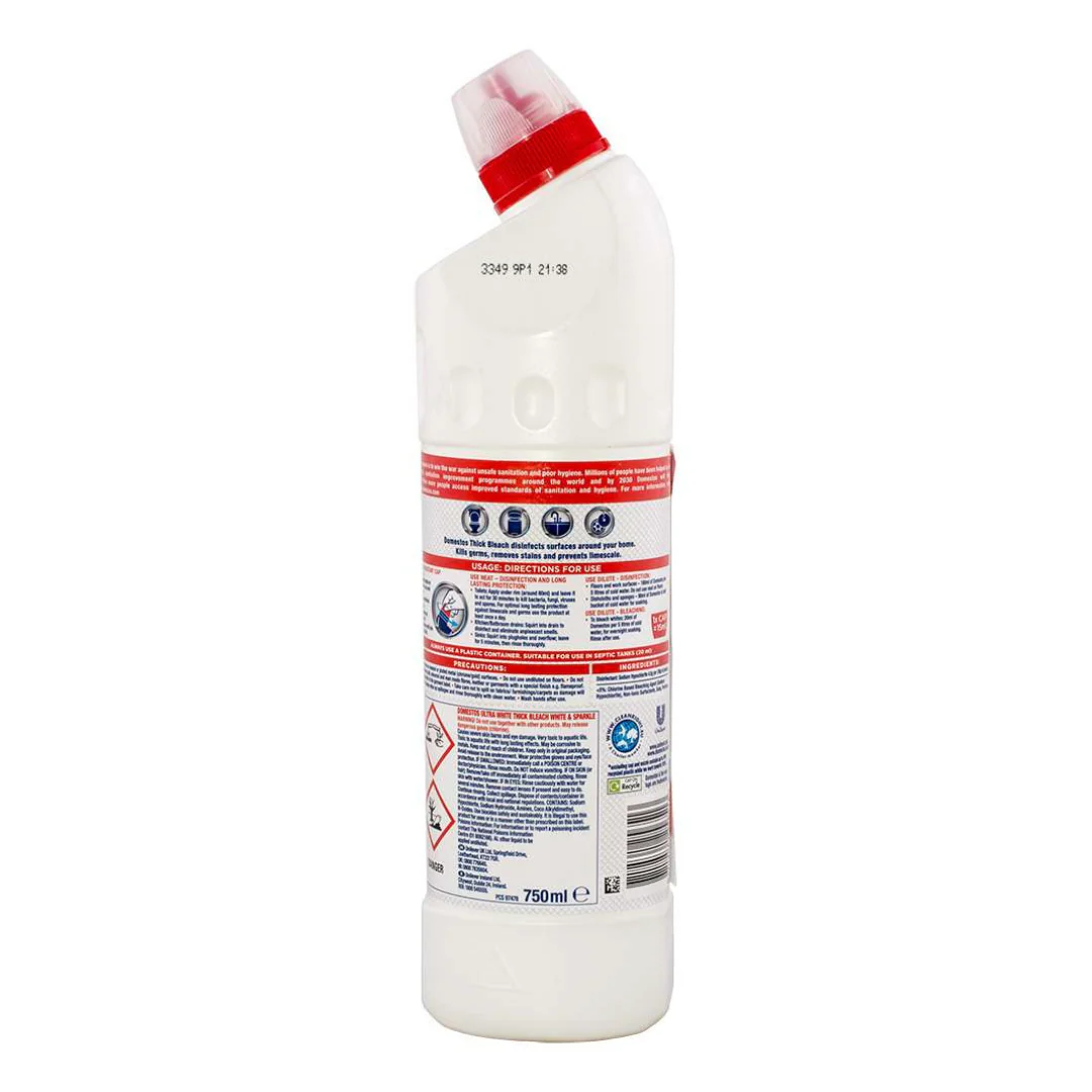 Bleach Ultra White 750ml by Domestos - Image 2