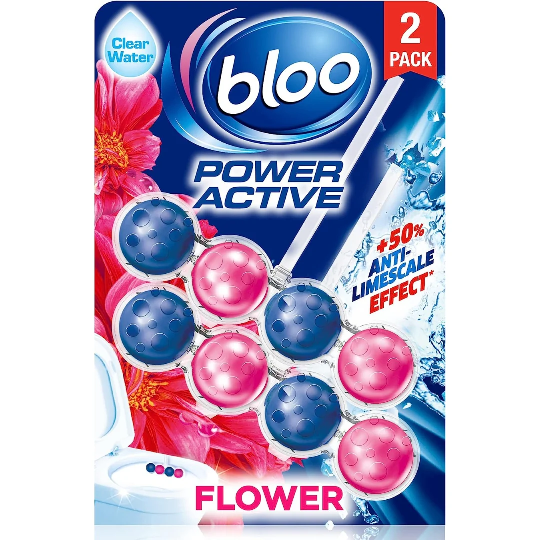 Bloo Power Active Toilet Rim Block