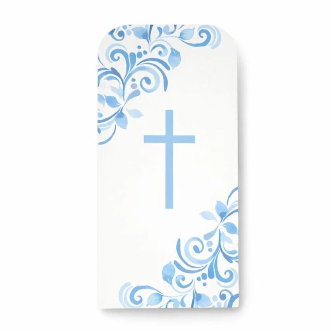 Blue Money Holder Card + Envelope