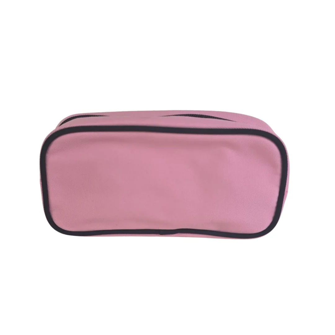 Blue/Pink Square Plain Pencil Case - Image 2