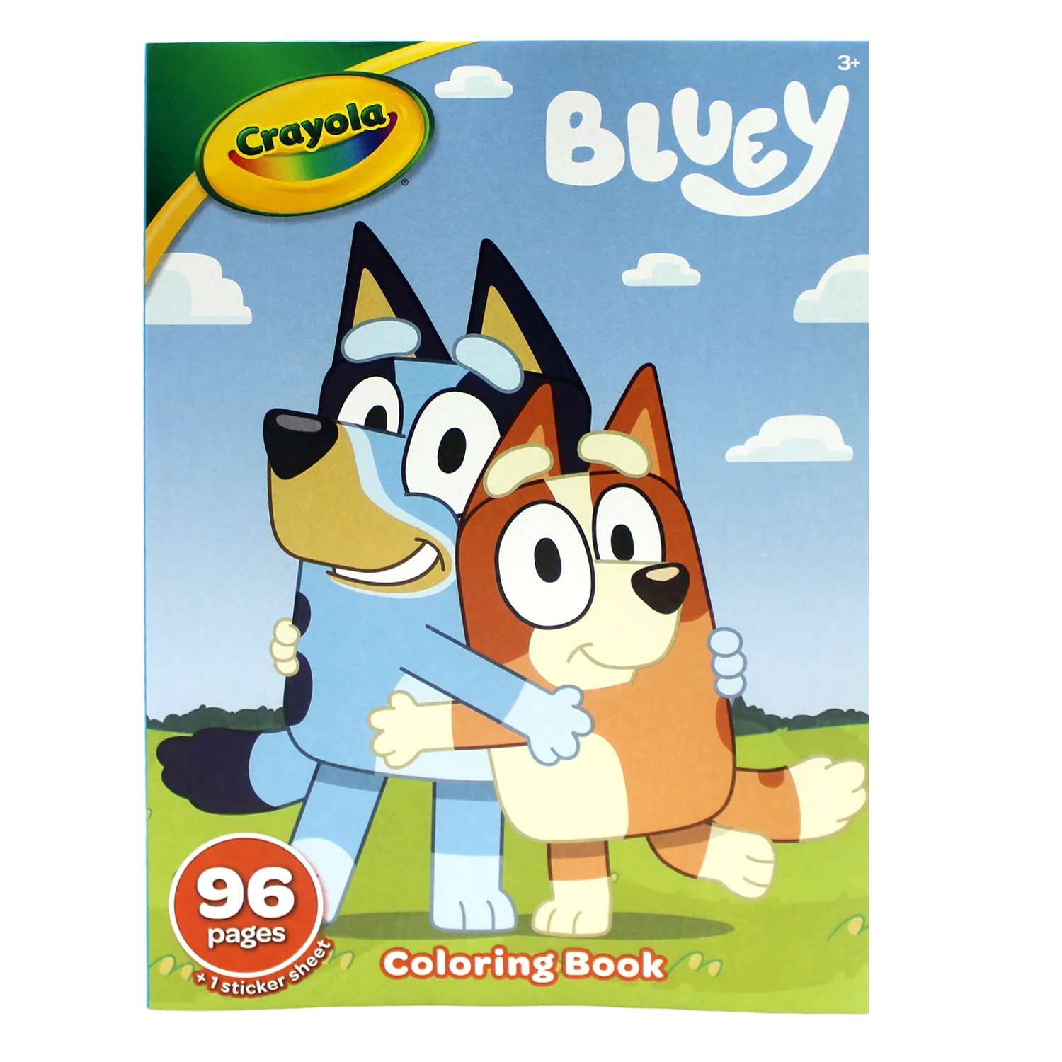 Bluey 96-Page Colouring Book – Kids Activity Book