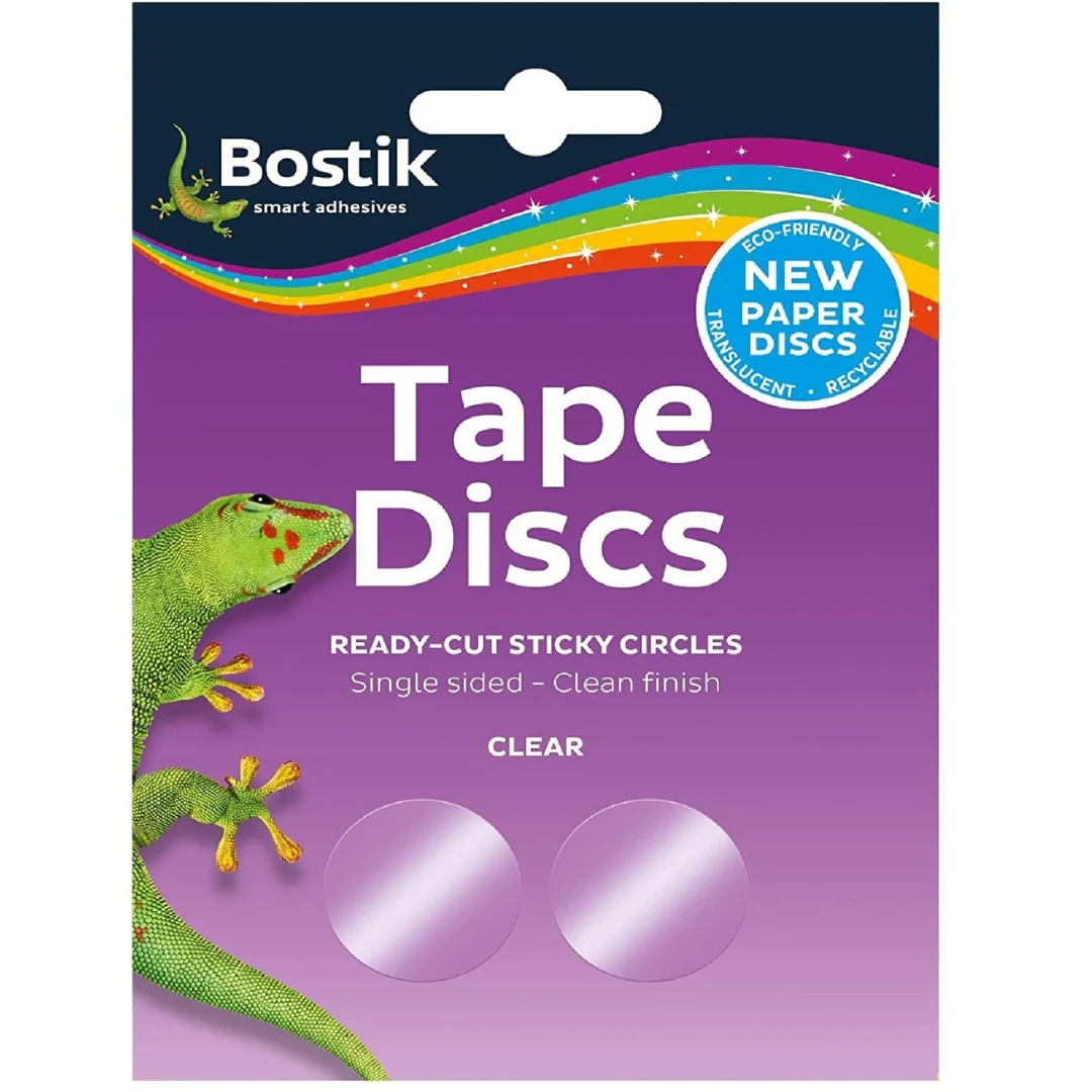 Bostik 120 Tape Discs – Translucent