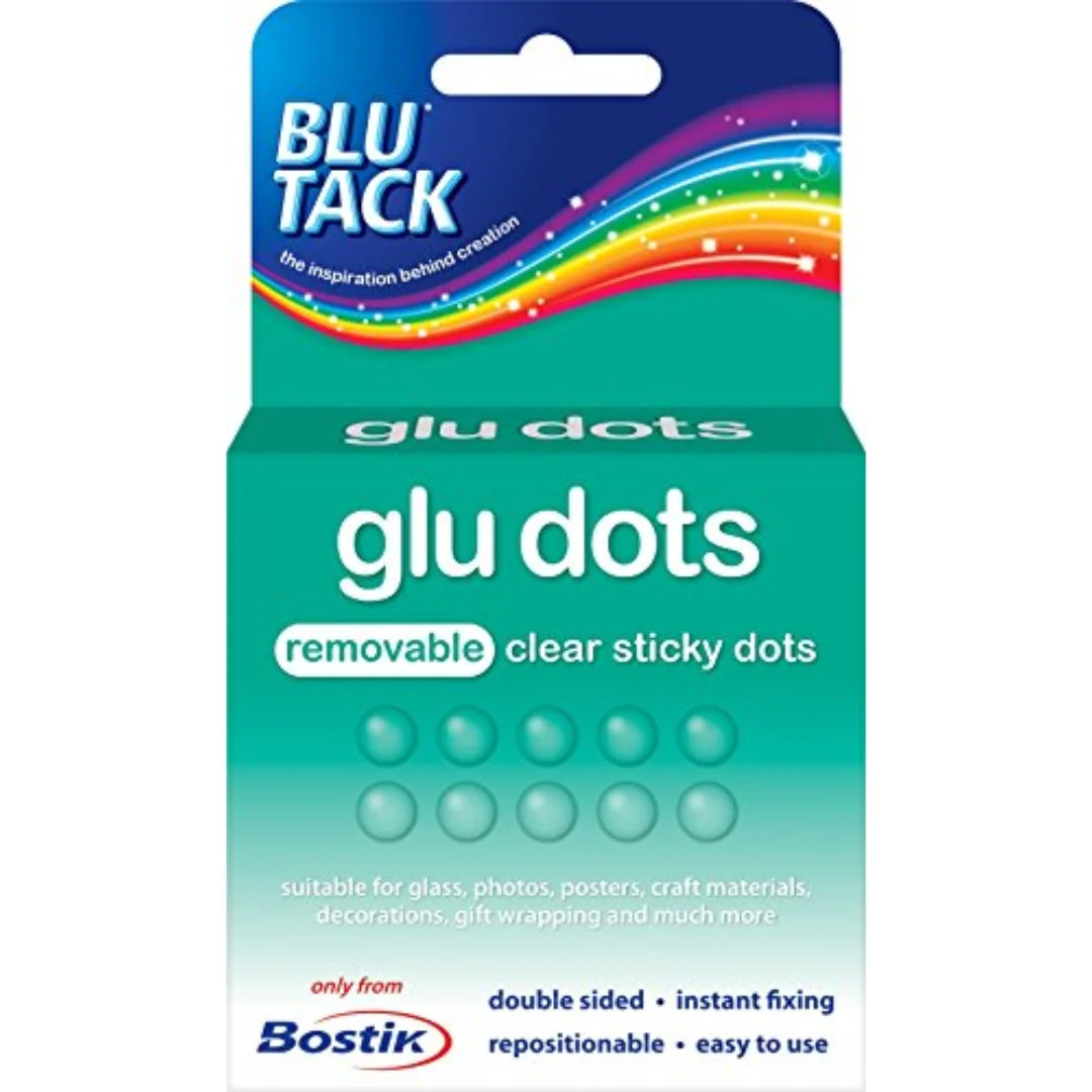 Bostik Removable Glue Dots – 200 Pack
