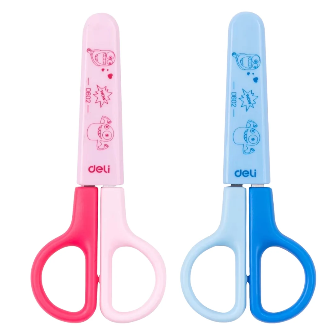 Deli School Scissors 120mm Assorted
