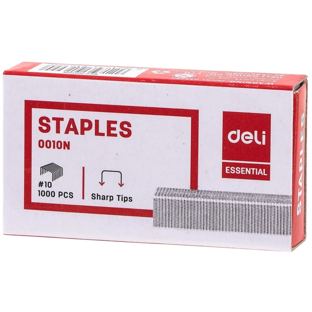 Box of 1000 No.10 Staples – 15 Sheet Capacity