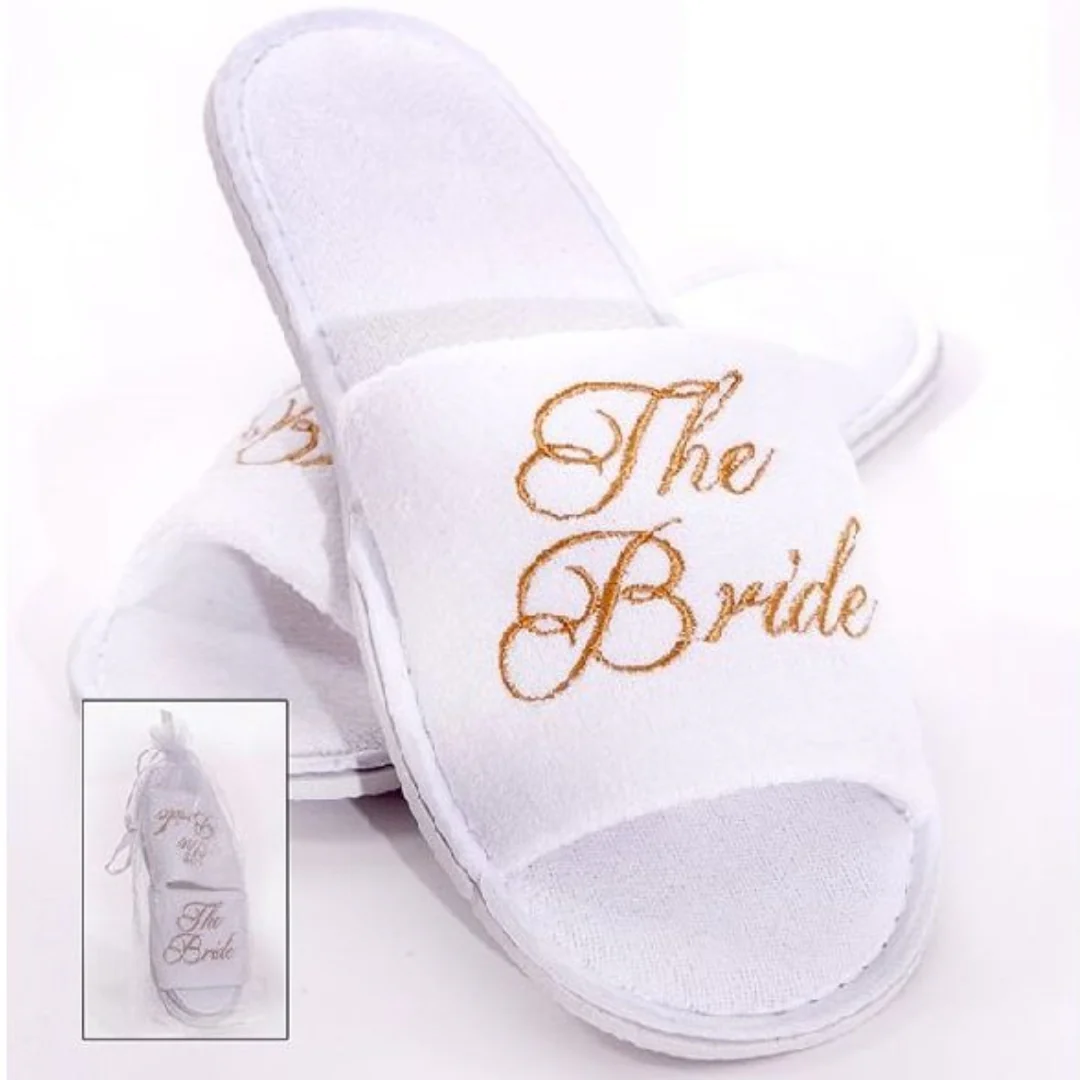 Bride Spa Slippers