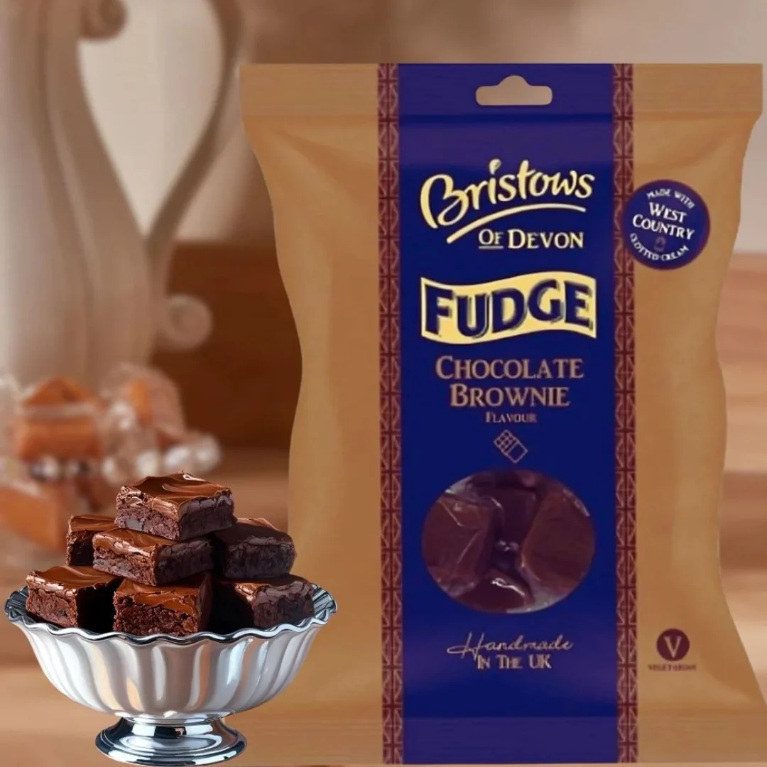 Bristows Chocolate Brownie Fudge – 150g - Image 2