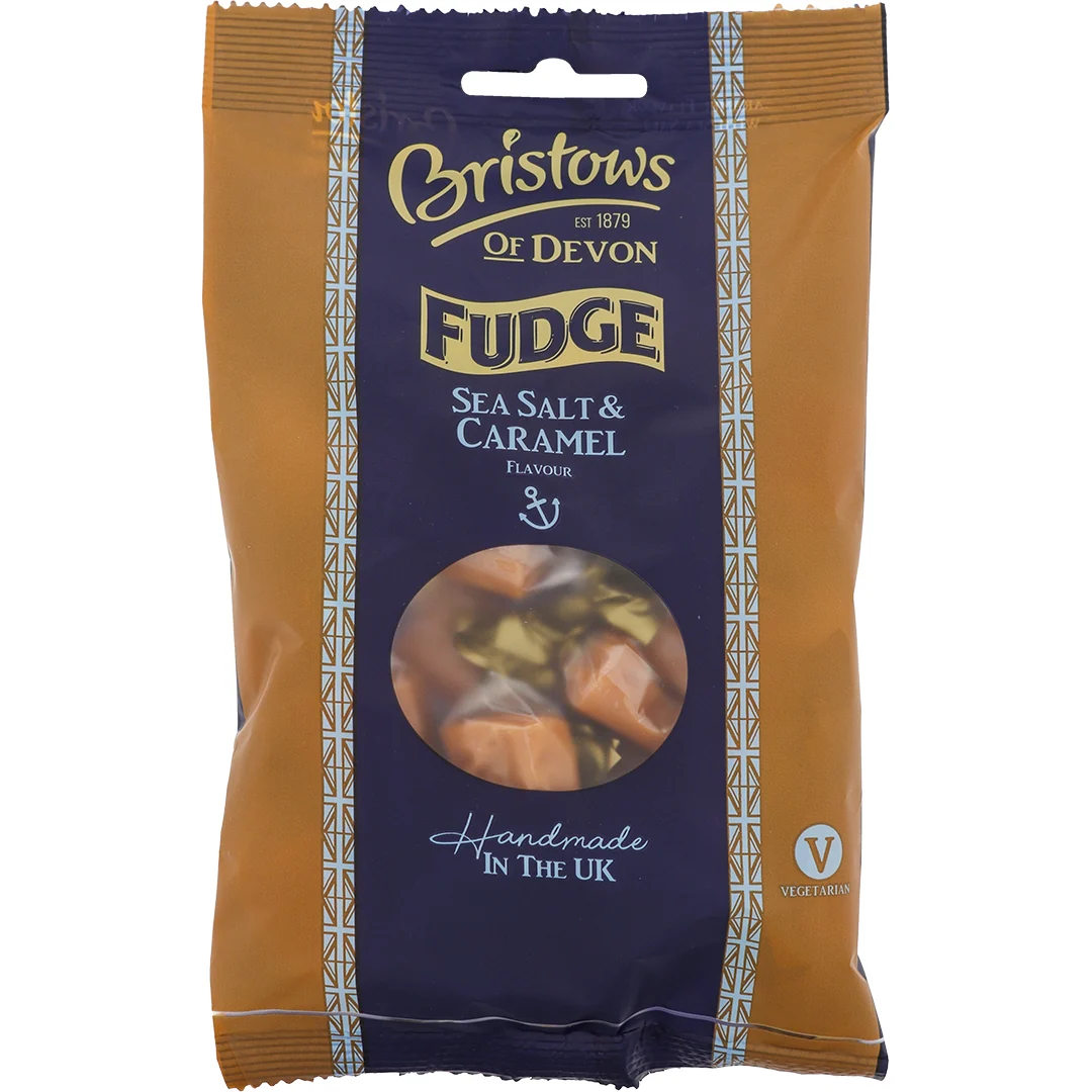 Bristows Sea Salt Fudge – 150g
