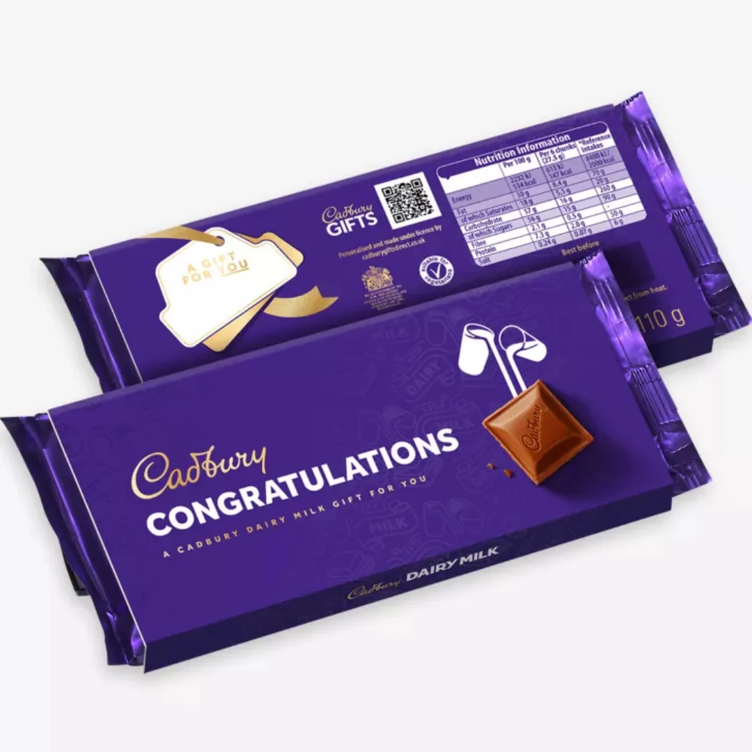 Cadbury Dairy Milk 110g – Congratulations Edition