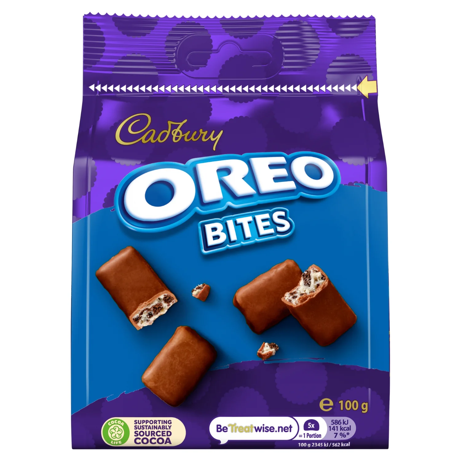 Cadbury Oreo Bites – 100 g Chocolate Bag