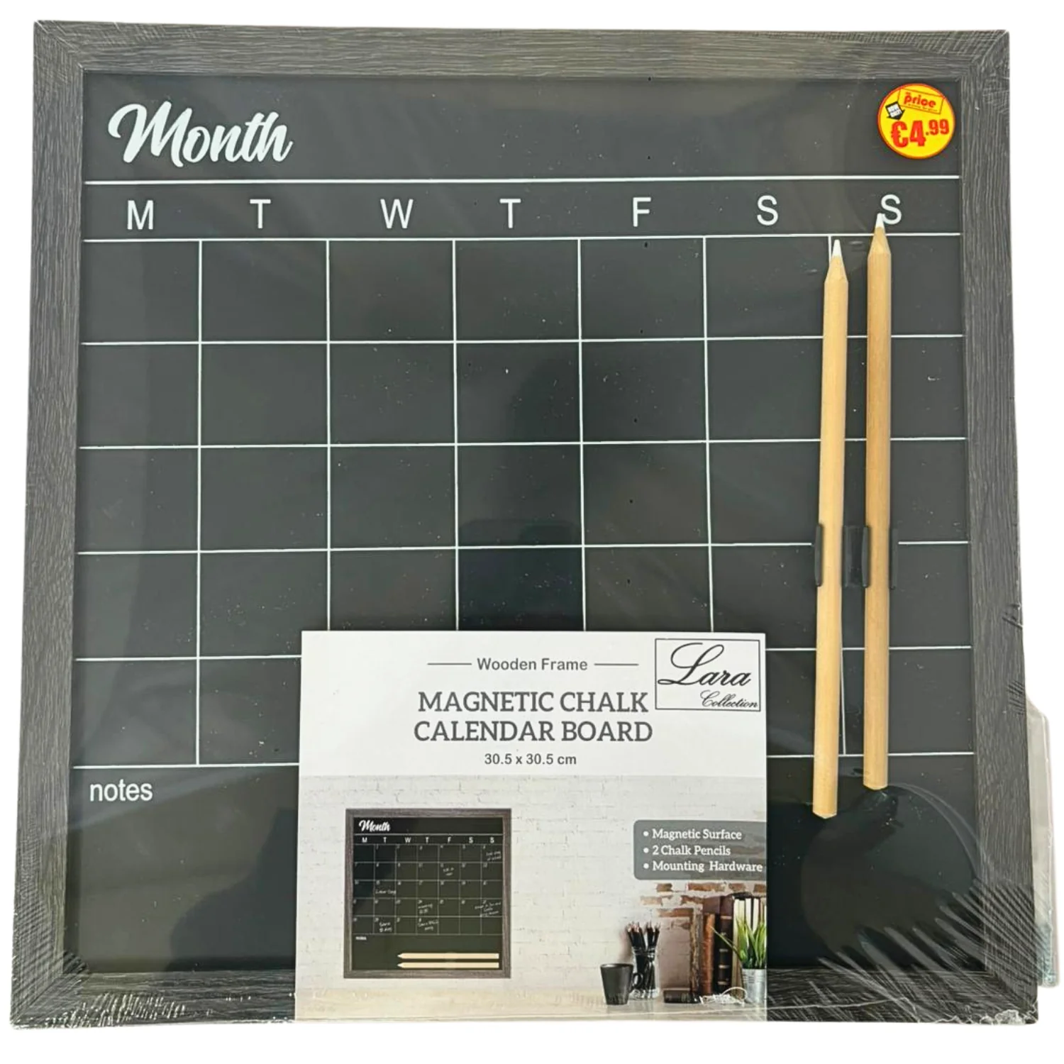 Chalk Calendar Board