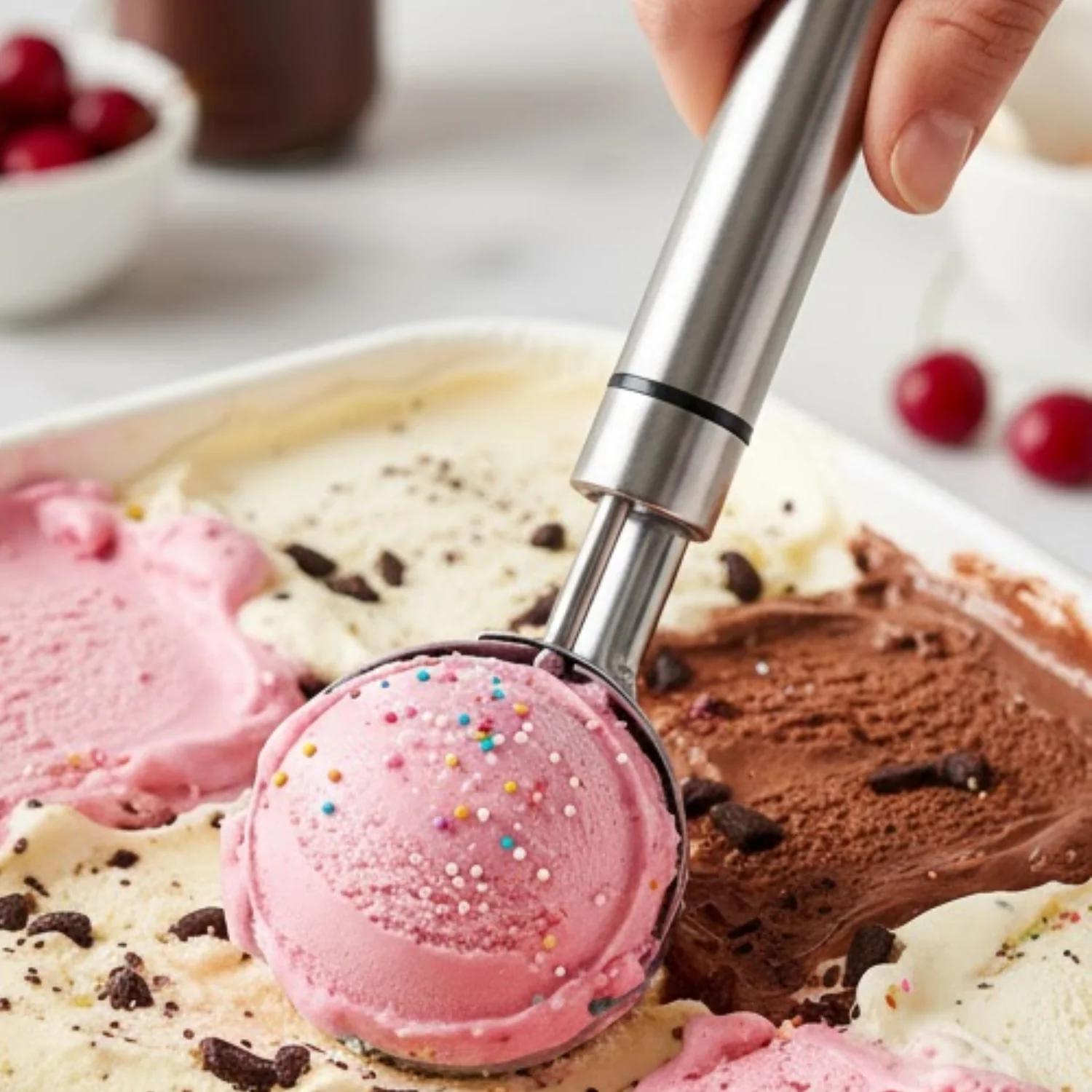 Chef Aid Ice Cream Scoop - Image 3