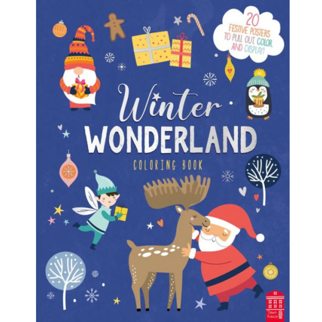 Children’s Colouring Book Winter Wonderland