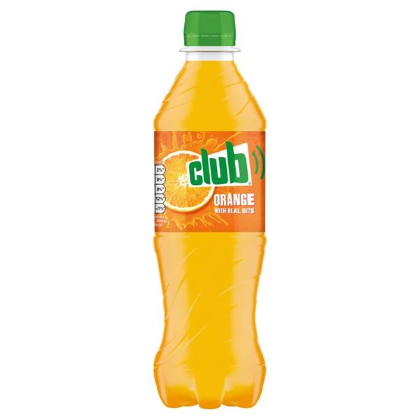 Club Orange 500ml – Refreshing, Bold Orange Flavor