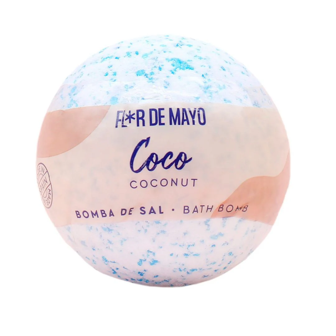Coconut Milk Bath Bomb 250g – Hydrating & Relaxing