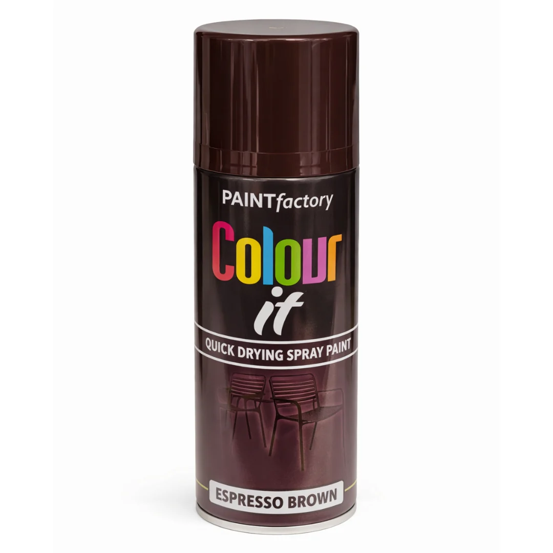 Colour It Espresso Brown Gloss Spray Paint – 400ml