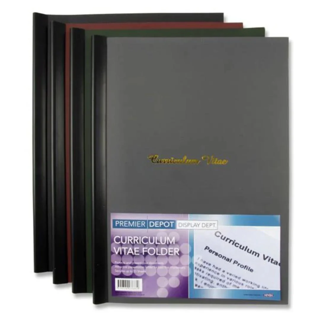 Concept A4 CV File Covers – 4 Assorted - Image 2