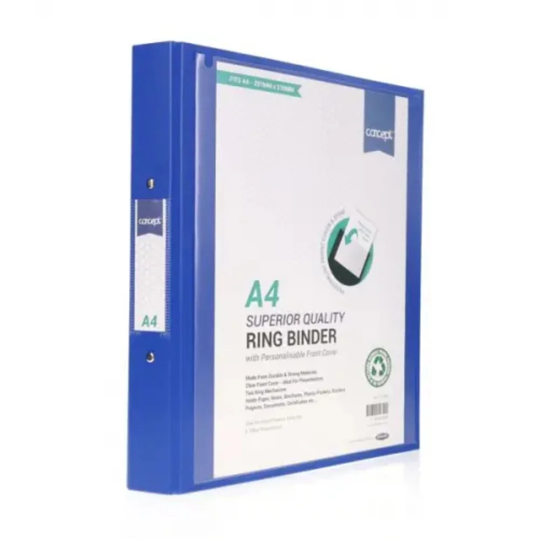 Concept A4 Presentation Ring Binder – 4 Assorted - Image 3