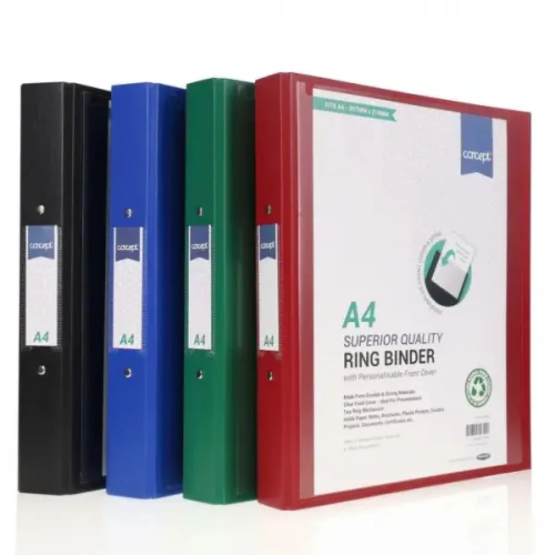 Concept A4 Presentation Ring Binder – 4 Assorted - Image 5