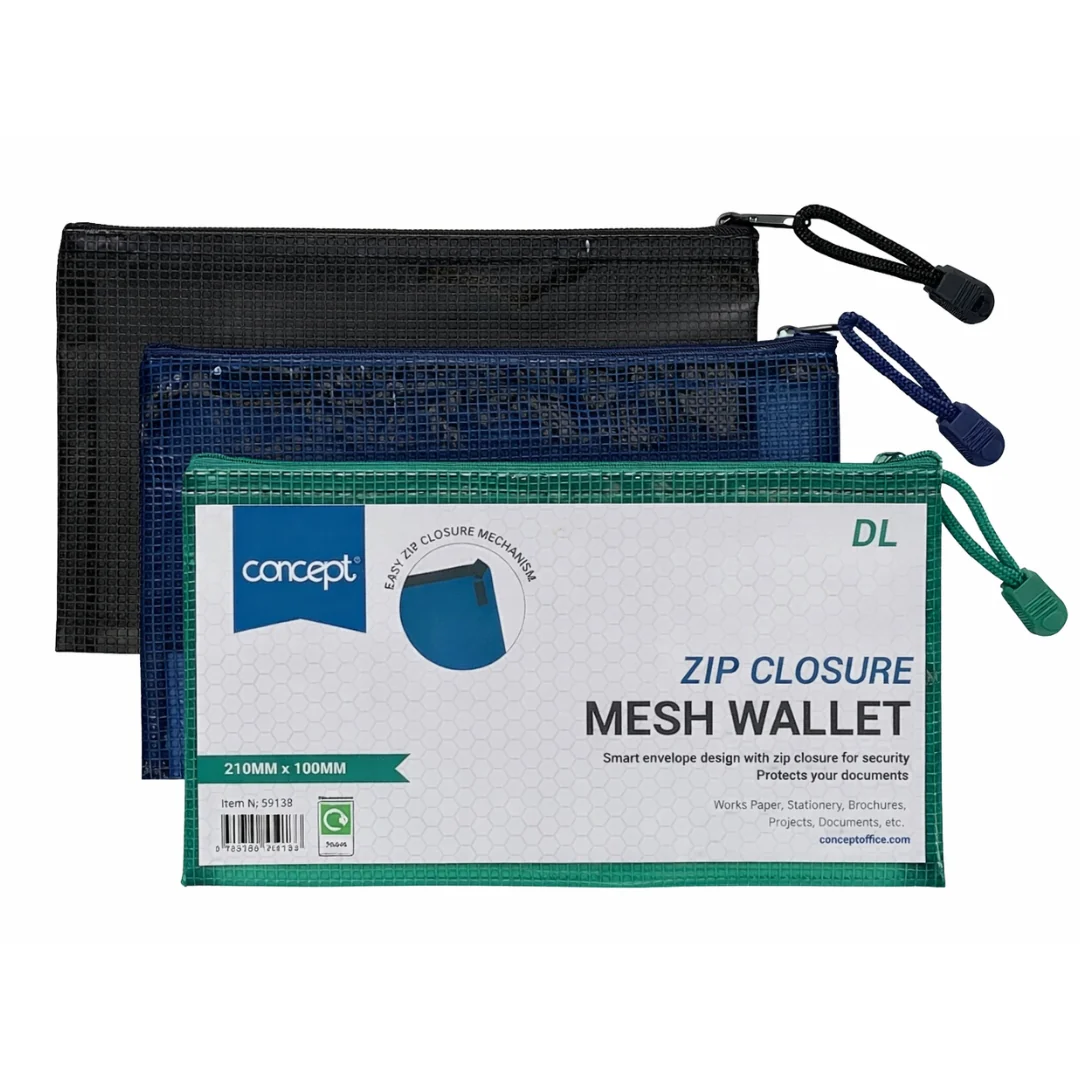 Concept DL Mesh Wallet – Assorted