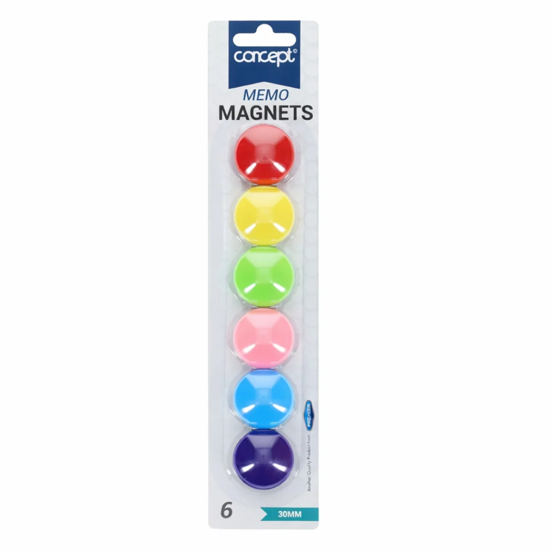 Concept Magnetic Memo Holders – Pack of 6