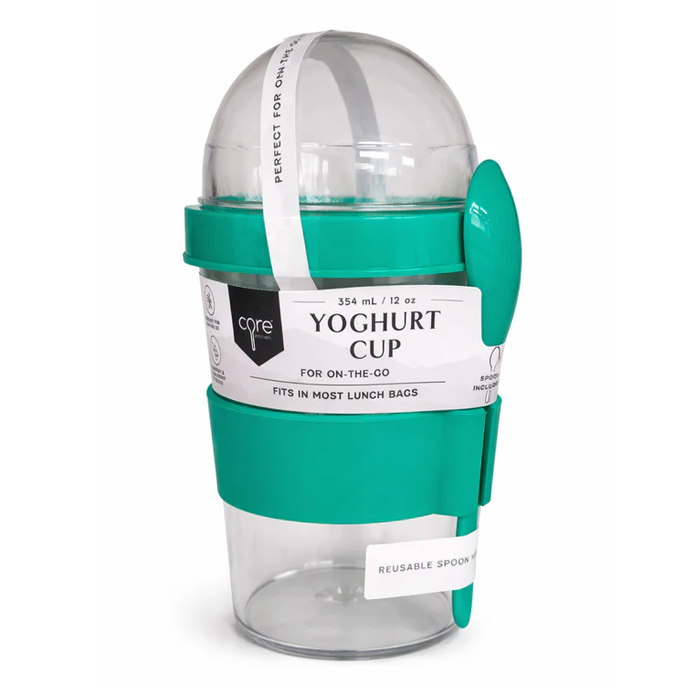 Core Kitchen Teal Yoghurt Pot 354ml